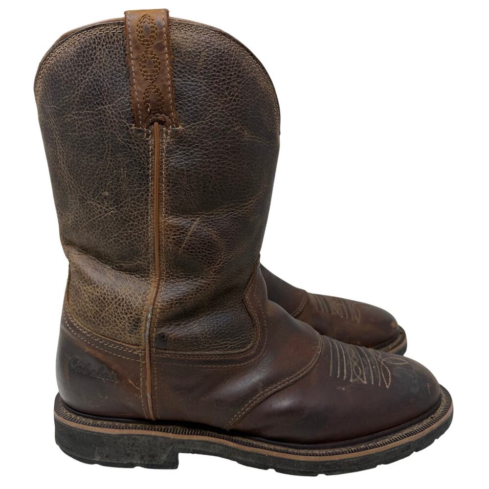 Cabela's Pinedale Western Work Boot Mens Size 13
